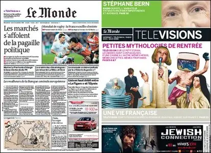 Le Monde - 11 &12 September 2011 (+ Supplement)