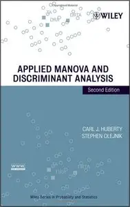 Applied MANOVA and Discriminant Analysis, 2nd edition