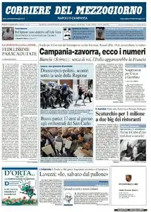 CORRIERE DEL MEZZOGIORNO CAMPANIA E PUGLIA 8 MAGGIO 2010