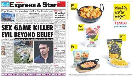 Express and Star Sandwell Edition – January 18, 2018