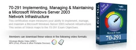 Winstructor - Microsoft Windows Server 2003 Network Infrastructure Training Videos