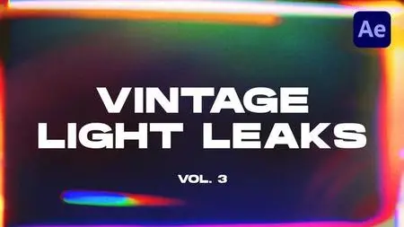 Vintage Light Leaks Transitions VOL. 3 | After Effects 48988419