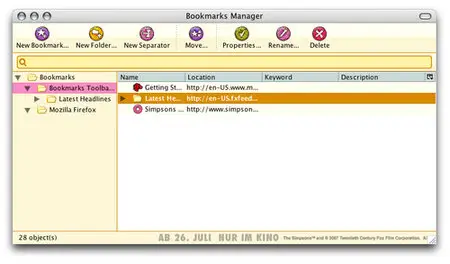 The Simpsons Movie – Theme for Firefox
