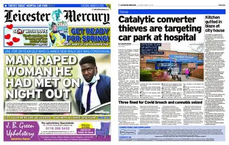 Leicester Mercury – March 09, 2021