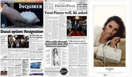 Philippine Daily Inquirer – January 25, 2014