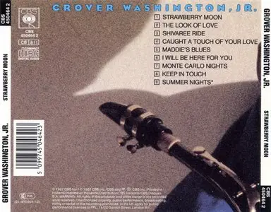 Grover Washington,Jr. - Strawberry Moon (1987) {CBS 450464}