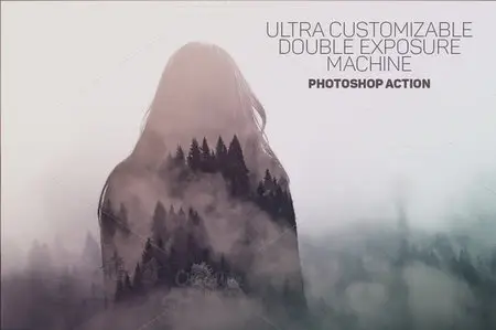 CreativeMarket - Ultra Customizable Double Exposure