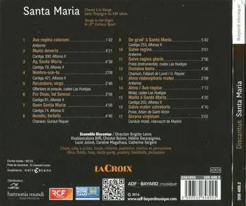 Ensemble Discantus - Santa Maria: Songs to the Virgin in 13th Century Spain (2016) {Bayard Musique 308 489.2}