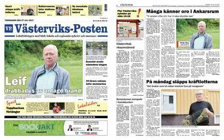 Västerviks-Posten – 27 juli 2017