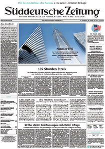 Süddeutsche Zeitung vom Mittwoch, 05. November 2014