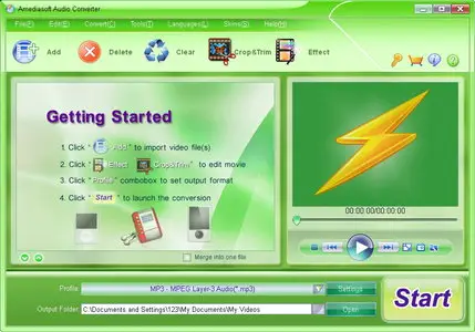 Amediasoft Audio Converter 1.0.2.3