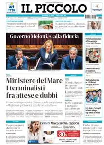 Il Piccolo Trieste - 26 Ottobre 2022