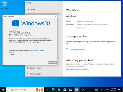 Windows 10 Enterprise 22H2 build 19045.3208 With Office 2021 Pro Plus (x64) Multilingual Preactivated