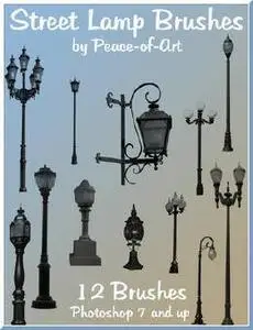 Street Lamp Brushes for Photoshop