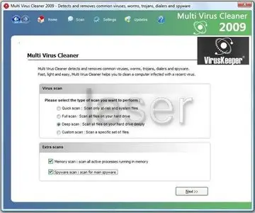 VirusKeeper MultiVirus Cleaner 9.0.1 Portable