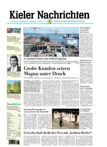 Kieler Nachrichten vom 16. September 2009