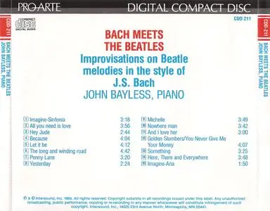 John Bayless - Bach Meets The Beatles: Variations in The Style of Bach (1984)