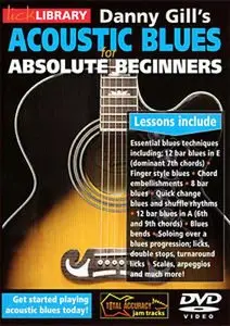 Lick Library - Danny Gills Acoustic Blues Guitar for Absolute Beginners