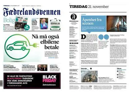 Fædrelandsvennen – 21. november 2017