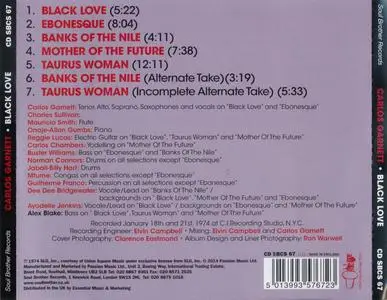 Carlos Garnett - Black Love (1974) {Muse-Soul Brother Records CD SBCS 67 rel 2014}