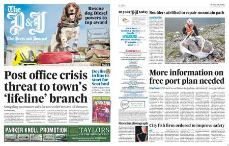 The Press and Journal North East – October 10, 2019