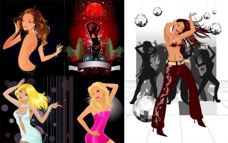 Dancing Beauties in CorelDRAW