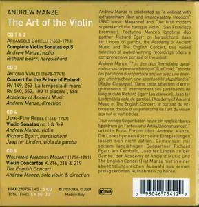 Andrew Manze - The Art Of The Violin (5CDs, 2009)