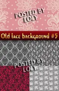 Vintage lace background #5 - Stock Vector