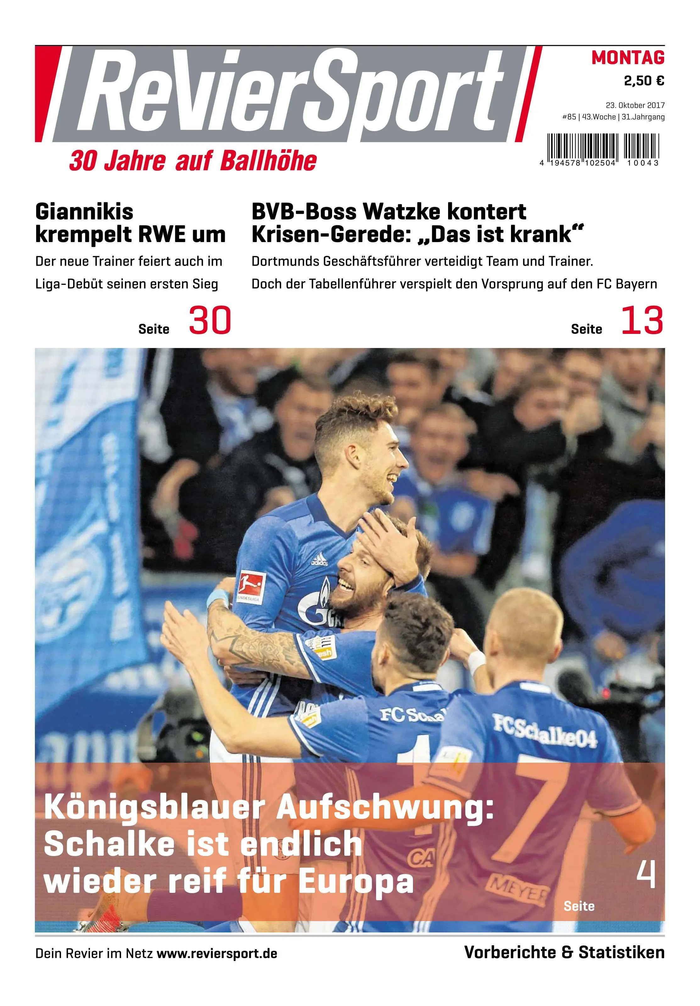 RevierSport – 23 Oktober 2017