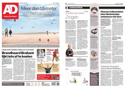 Algemeen Dagblad - Alphen – 30 maart 2020