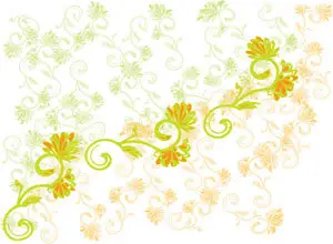 Vector Flowery Pattern