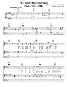 It's Getting Better All The Time - Brooks & Dunn, John Waite (Piano-Vocal-Guitar)