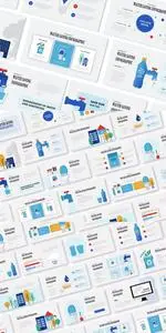 Water Saving Infographic Powerpoint, Keynote and Google Slides