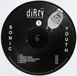 Sonic Youth - Dirty (4 LP Deluxe Box Set) Vinyl rip in 24 Bit/96 Khz + CD 
