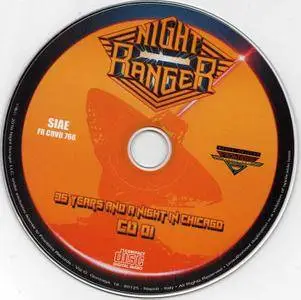 Night Ranger - 35 Years And A Night In Chicago (2016) [2CD & DVD Deluxe Edition + Blu-ray]