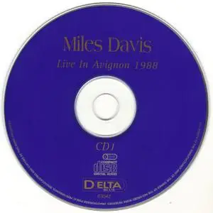 Miles Davis - Live In Avignon 1988 (2002) {2CD Set Delta Music 63042}