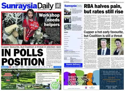 Sunraysia Daily – October 05, 2022
