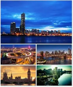 Stock Photo: Cities and architecture of different countries