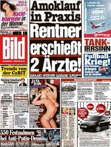 Bild Zeitung vom 06. März 2012
