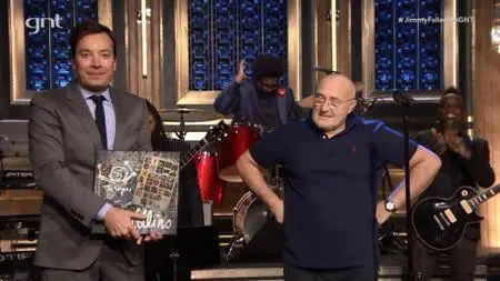 Phil Collins - In The Air Tonight at The Tonight Show Starring Jimmy Fallon 2016 [HDTV 1080i]