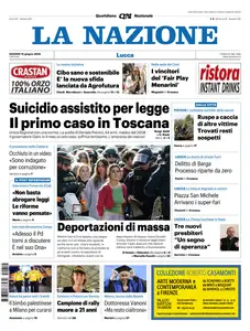 La Nazione Lucca - 12 Giugno 2025