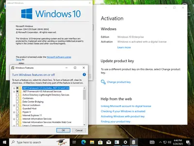 Windows 11 24H2 (No TPM Required) & Windows 10 22H2 AIO 32in1 Preactivated May 2025