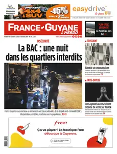 France-Guyane l'hebdo - 1 Novembre 2024