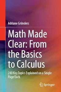 Math Made Clear: From the Basics to Calculus