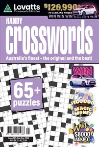 Lovatts Handy Crosswords - November-December 2024