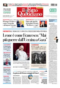 Il Fatto Quotidiano - 12 Maggio 2025
