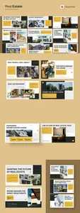 Real Estate PowerPoint Presentation Template L7FFP7X