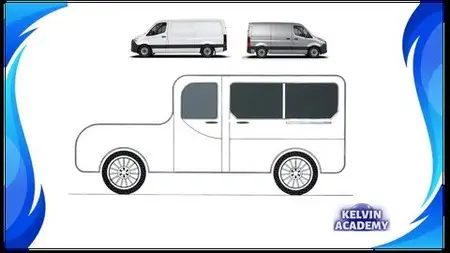 Design Your Own 2D Van Step-by-Step in AutoCAD