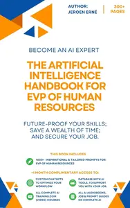 The Artificial Intelligence handbook for EVP of Human Resourcess