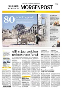 Solinger und Bergische Morgenpost - 3 Mai 2025